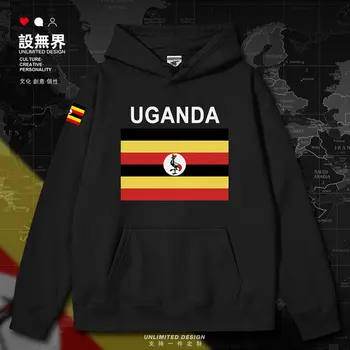 Ugandski državi mens hoodies oblačila z dolgimi rokavi belo moda natisnjeni Plašč majica za šport hoodie oblačila jesensko zimske