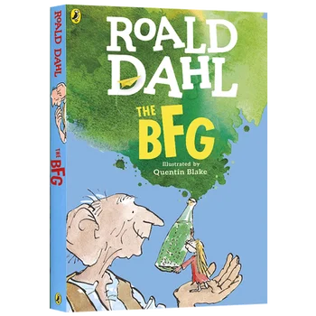 V BFG Roald Dahl, otroške knjige, starih med 9 10 11 12 angleške knjige, Fantazijskih romanov 9780142410387