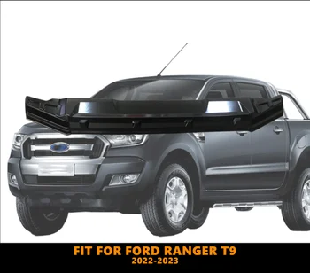 Visoko Kakovostne ABS Bonnet Straže Kritje Pesek In Kamen Opno Trim Za Ford Ranger T9 2022-2023